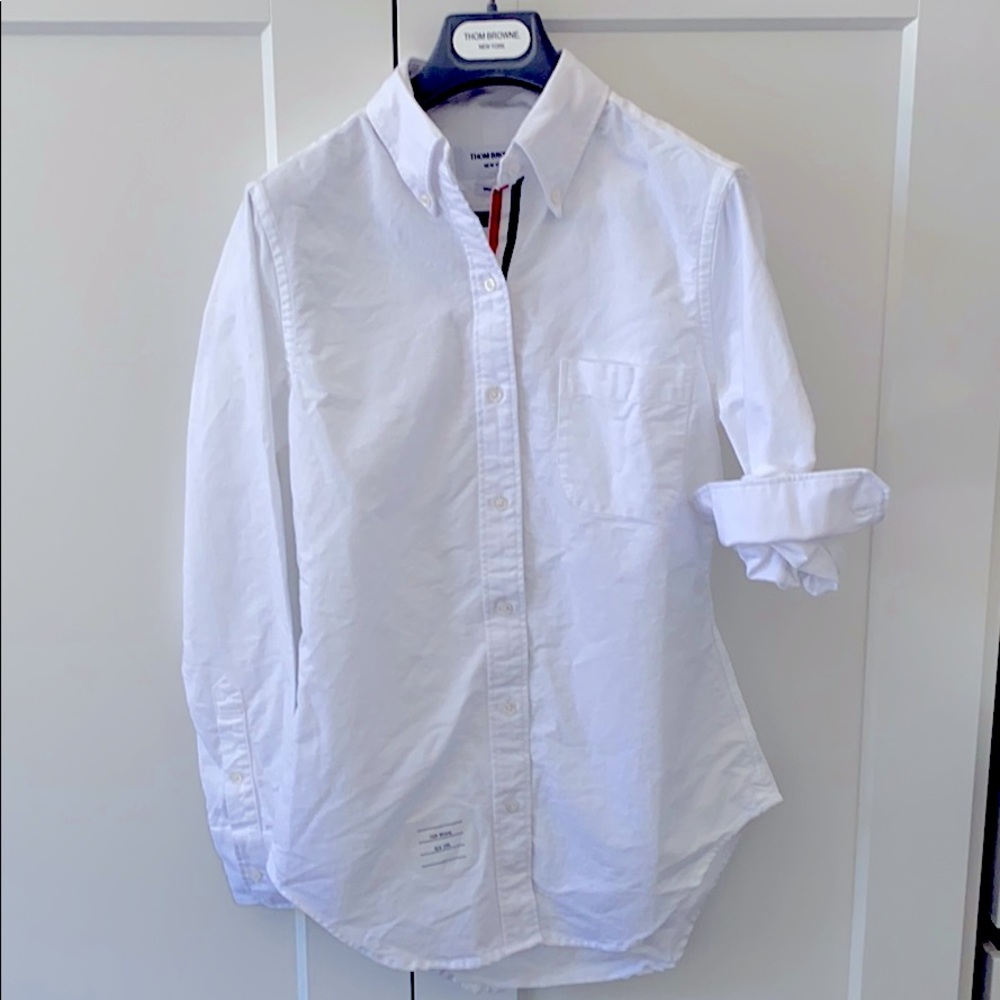 Thom Browne white button down